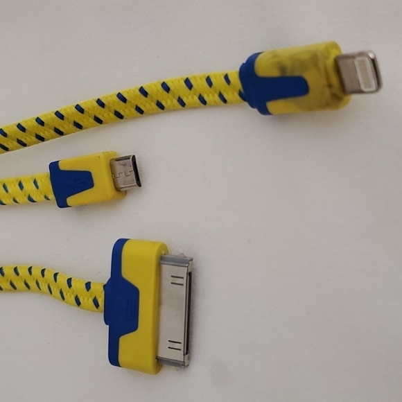 I-Phone, Micro USB & Legacy AIO USB Charger Cable Kit. - Picture 3 of 4